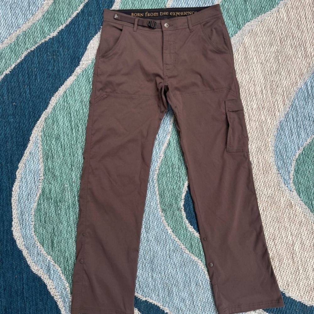 Prana mens long cargo style pants